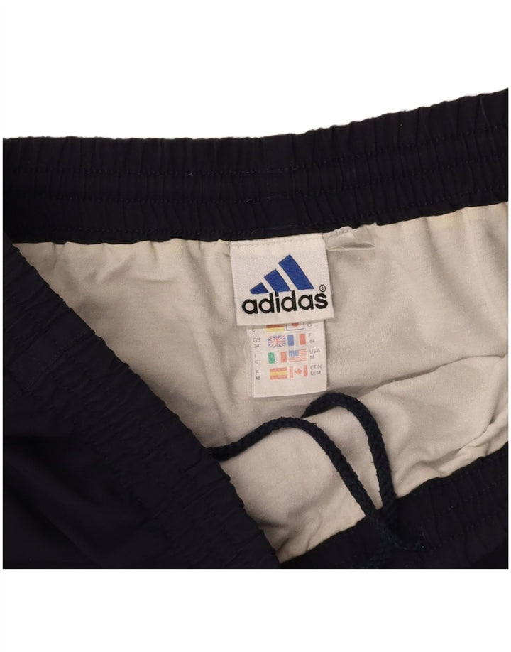 ADIDAS Mens Sport Shorts Large Navy Blue Polyester