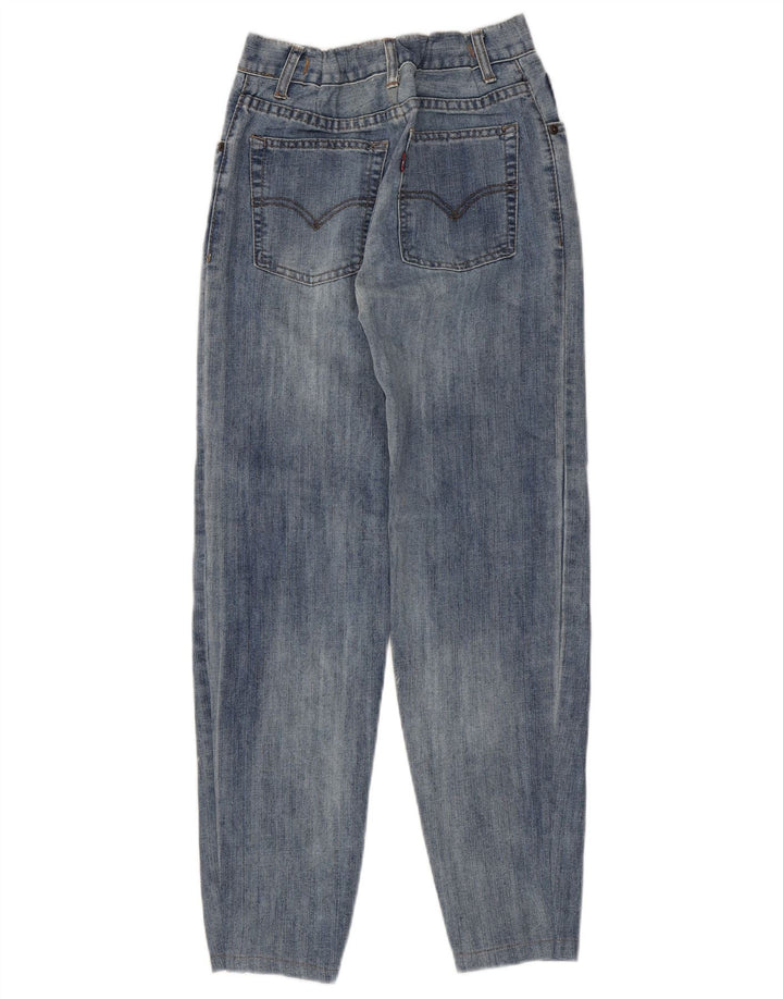 LEVI'S Girls 505 Tapered Jeans 15-16 Anos W29 L29 Azul Algodão