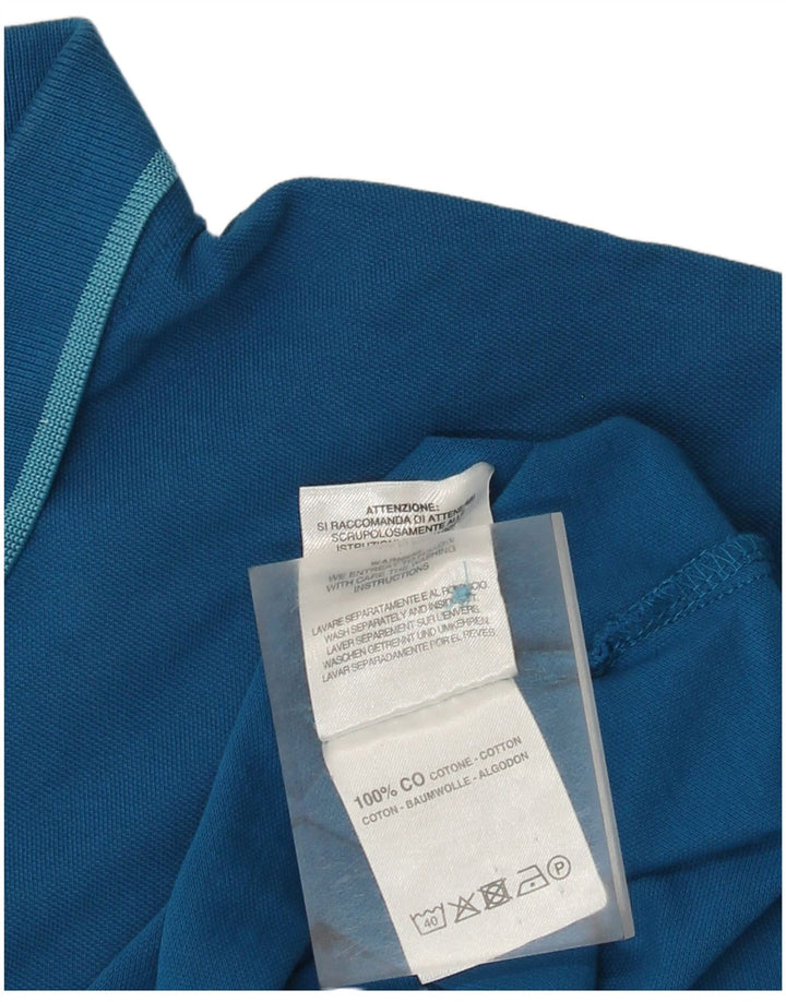 Camisa polo masculina Carrera 2XL algodão azul