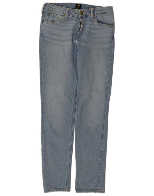 Lee Womens Elly Slim Jeans W27 L31 Azul Algodão
