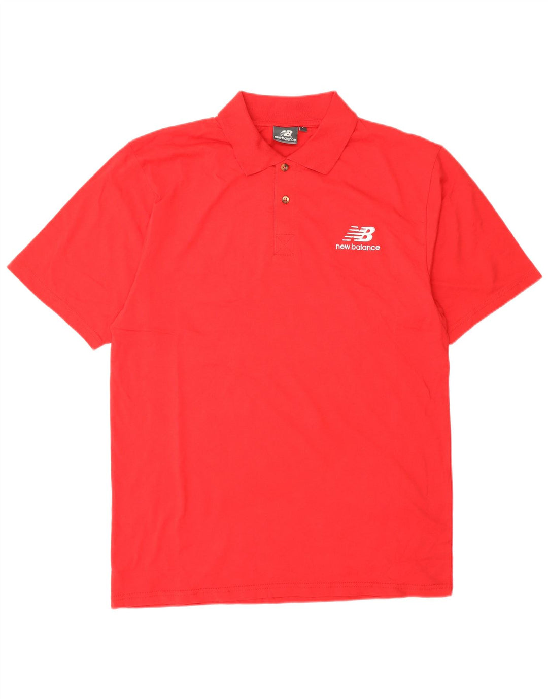 Camisa polo masculina New Balance grande algodão vermelho