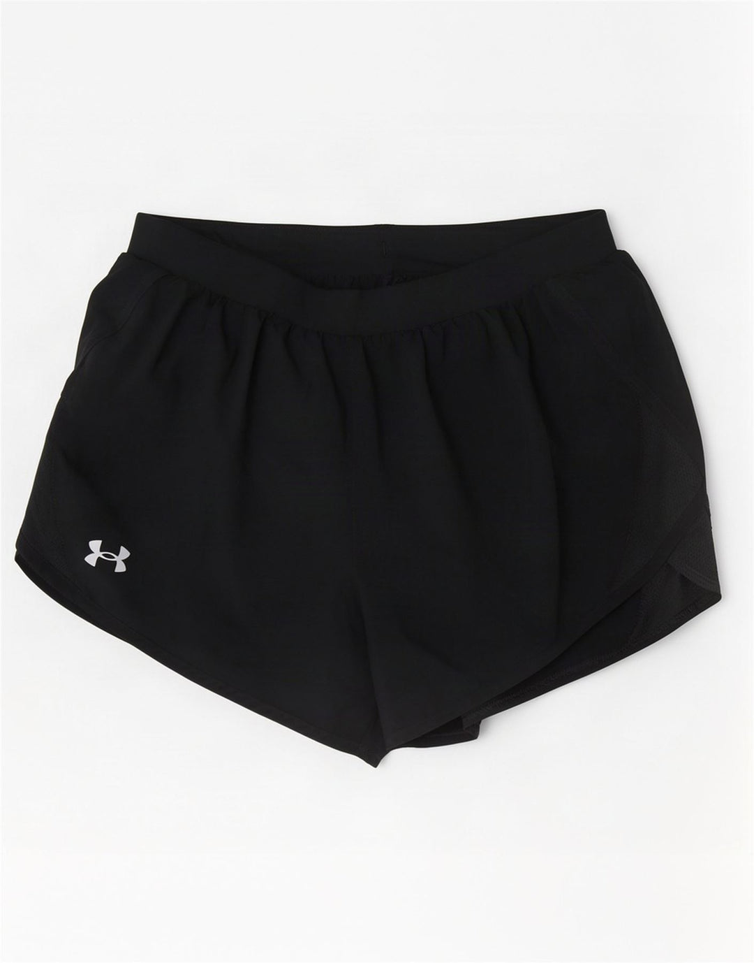 Shorts esportivos femininos Under Armour UK 10 pequenos pretos