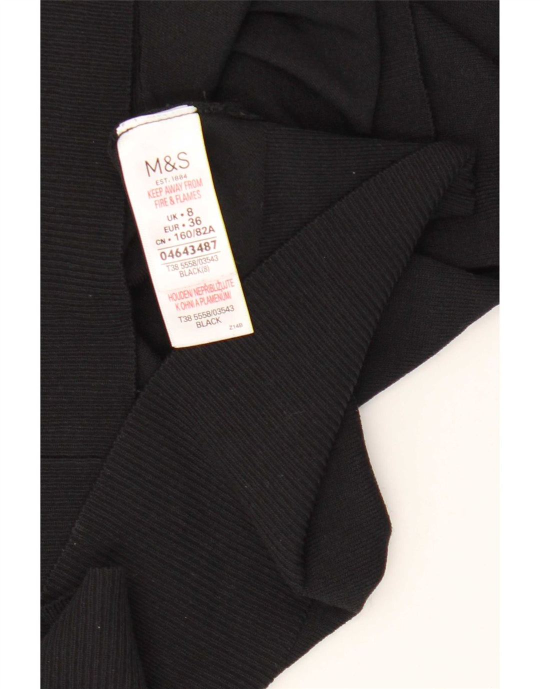 Suéter cardigã feminino Marks & Spencer crop oversized Reino Unido 8 pequeno preto