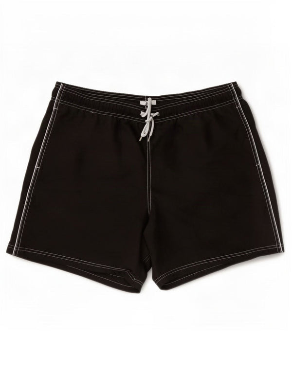 Shorts de natação masculino Marks & Spencer 2XL poliéster preto
