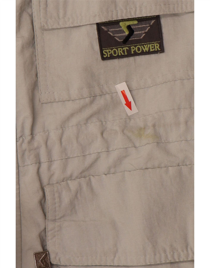 Jaqueta de esqui masculina Schoffel EU 50 grande bloco colorido cinza