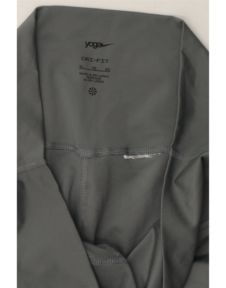 Leggings Nike Dri Fit Femininas UK 18 XL Cinza