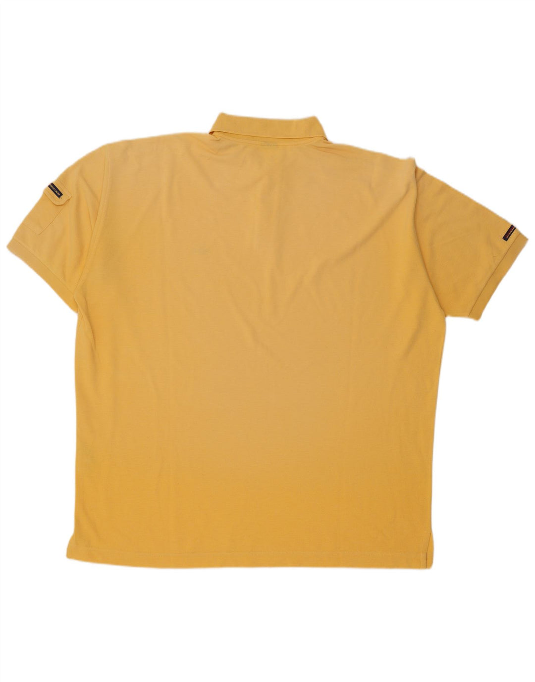 PAUL & SHARK Camisa polo masculina para iate 2XL algodão amarelo