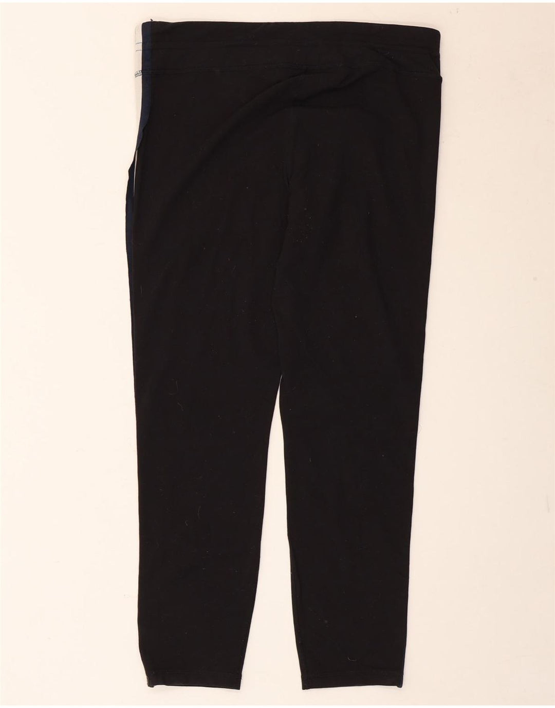 Calça de treino feminina J. Crew UK 16 grande nylon preto