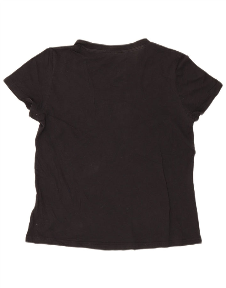 ADIDAS Camiseta Feminina Graphic UK 14/16 Grande Preto