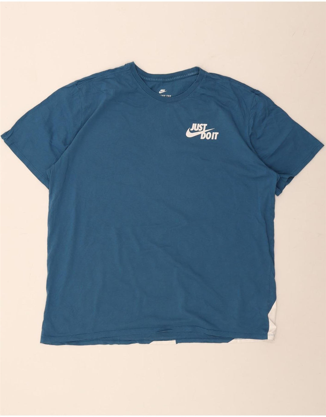 Camiseta masculina NIKE com corte atlético gráfico 2XL azul