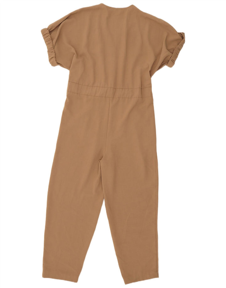 Macacão feminino Zara UK 10 pequeno bege