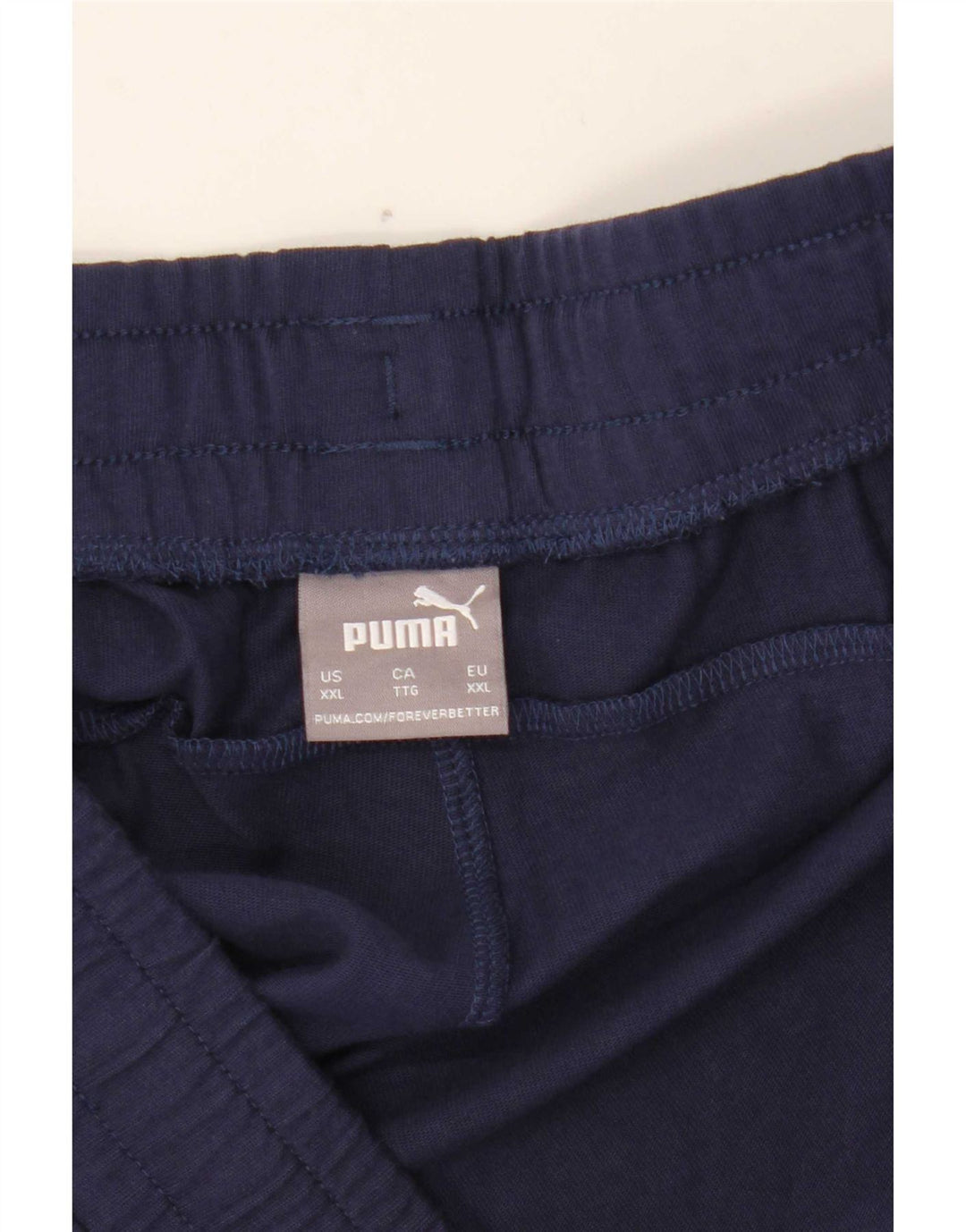 Shorts esportivos masculinos Puma 2XL azul marinho