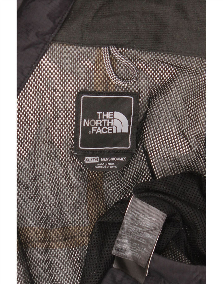 Jaqueta de chuva masculina com capuz THE NORTH FACE Reino Unido 42 XL preto nylon