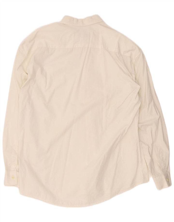 Camisa masculina Tipo'S de algodão branco médio
