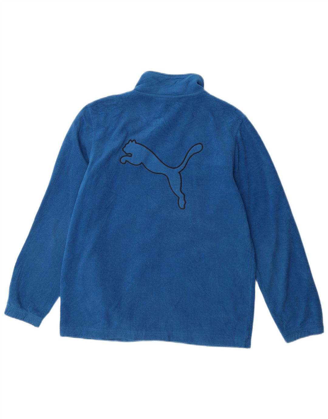 Jaqueta PUMA Boys Fleece 12-13 Anos Grande Azul Poliéster