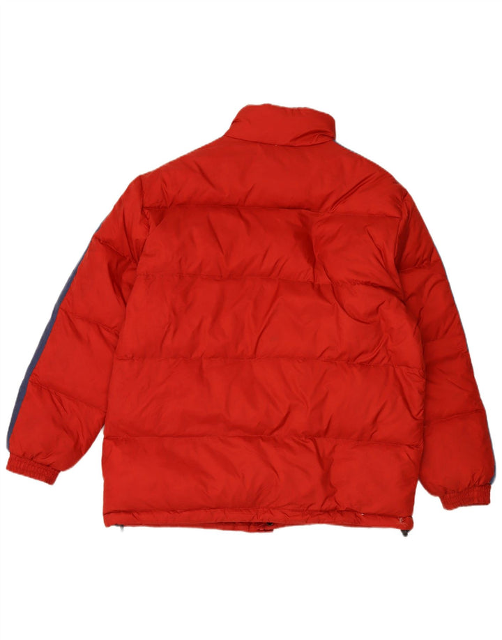 Jaqueta acolchoada masculina ACTIVE UK 38 Medium Red Colourblock Nylon
