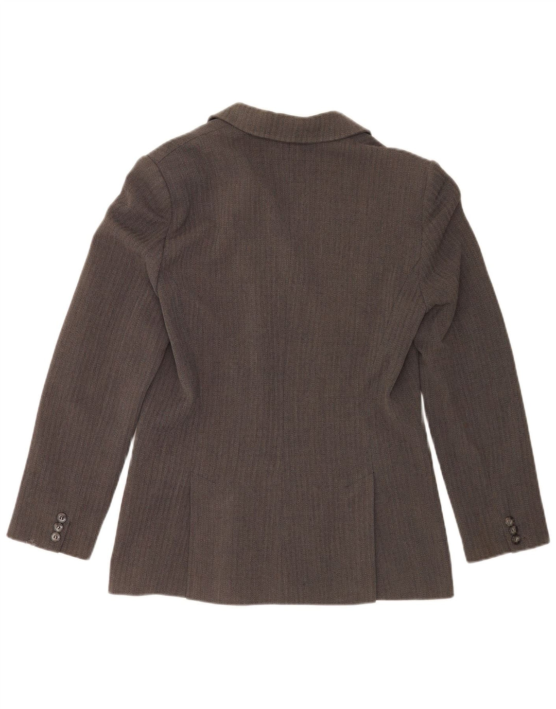 Max Mara Jaqueta blazer feminina de fim de semana Reino Unido 16 grande cinza Chevron