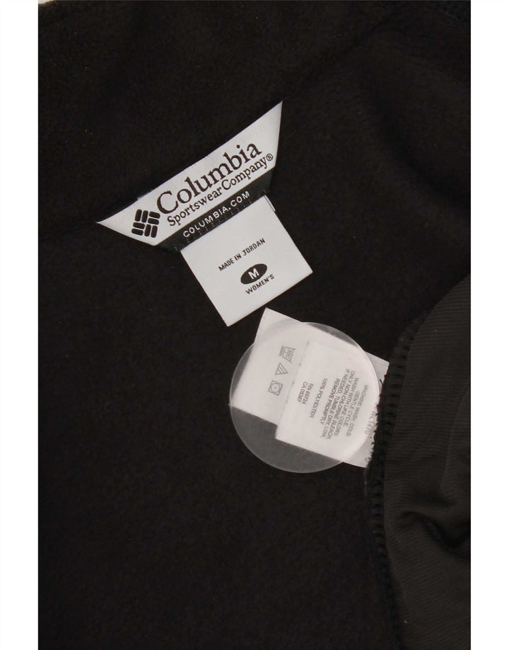 Colete de lã feminino Columbia UK 12 poliéster preto médio