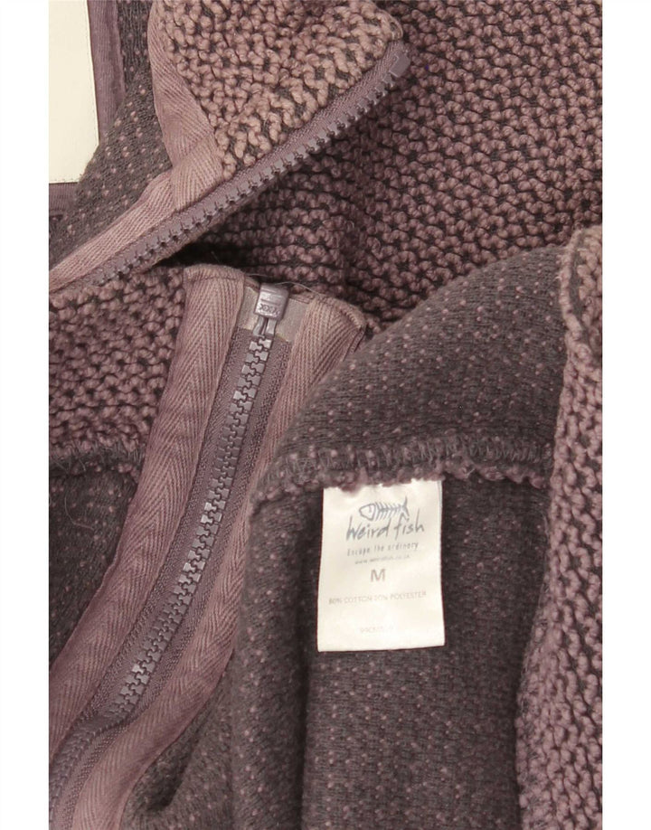 Suéter Cardigan Masculino Weird Fish Algodão Marrom Médio
