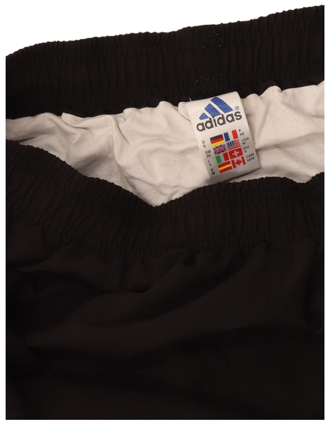 ADIDAS Mens Sport Shorts Médio Preto Poliéster