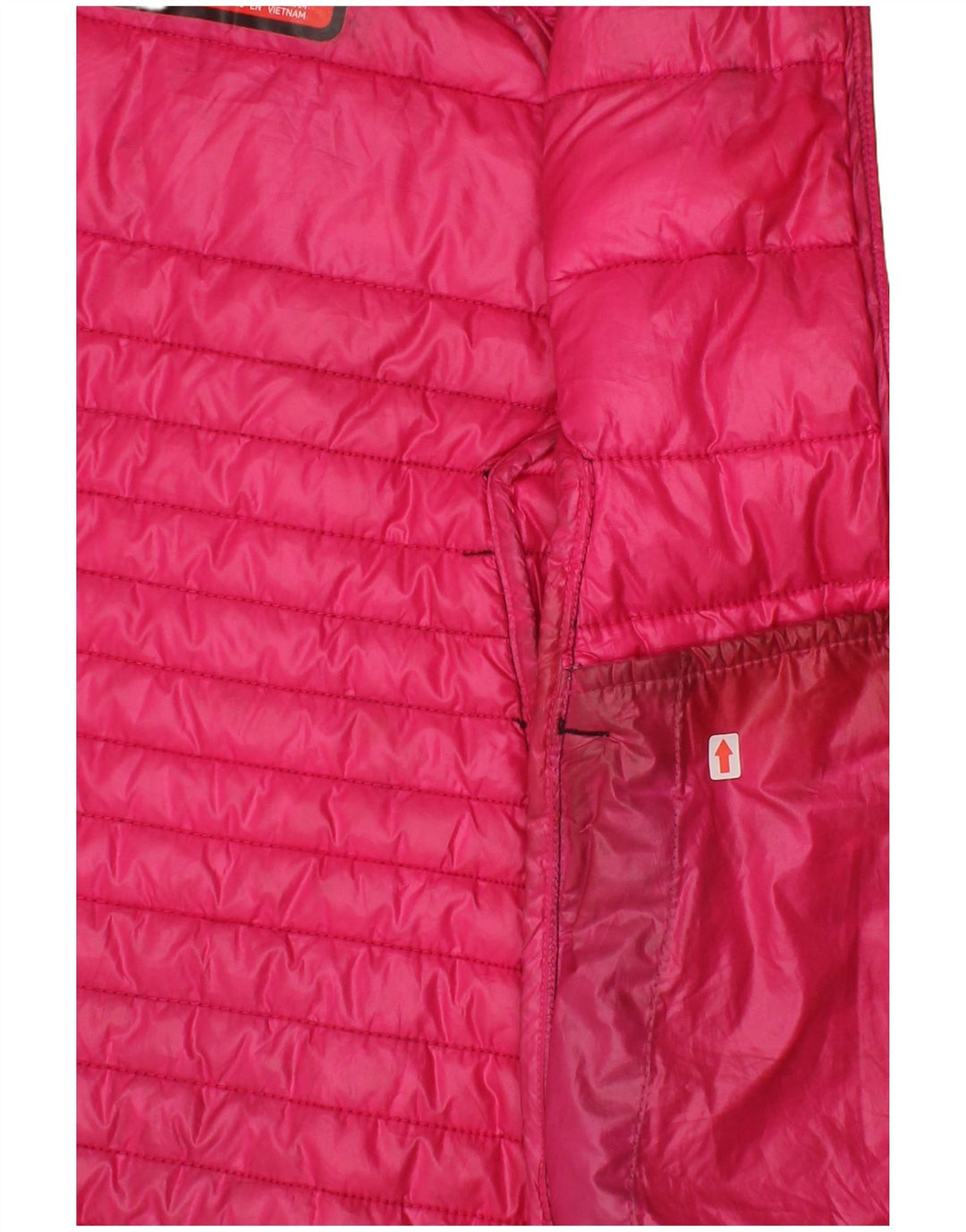 Casaco acolchoado com capuz Nike Girls 4-5 anos pequeno poliéster preto