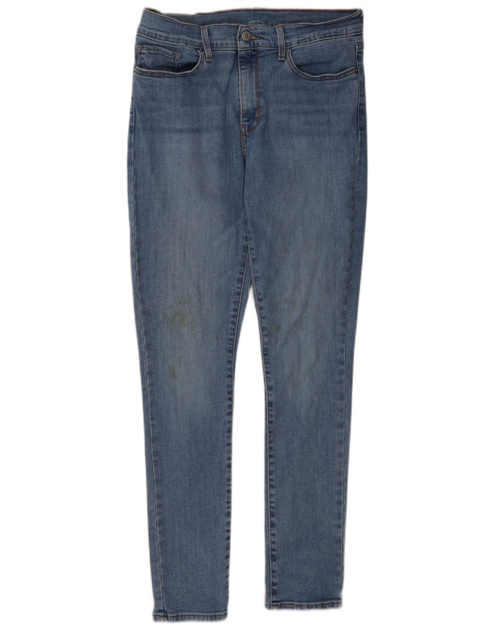 Jeans skinny feminino LEVI'S W30 L30 algodão azul