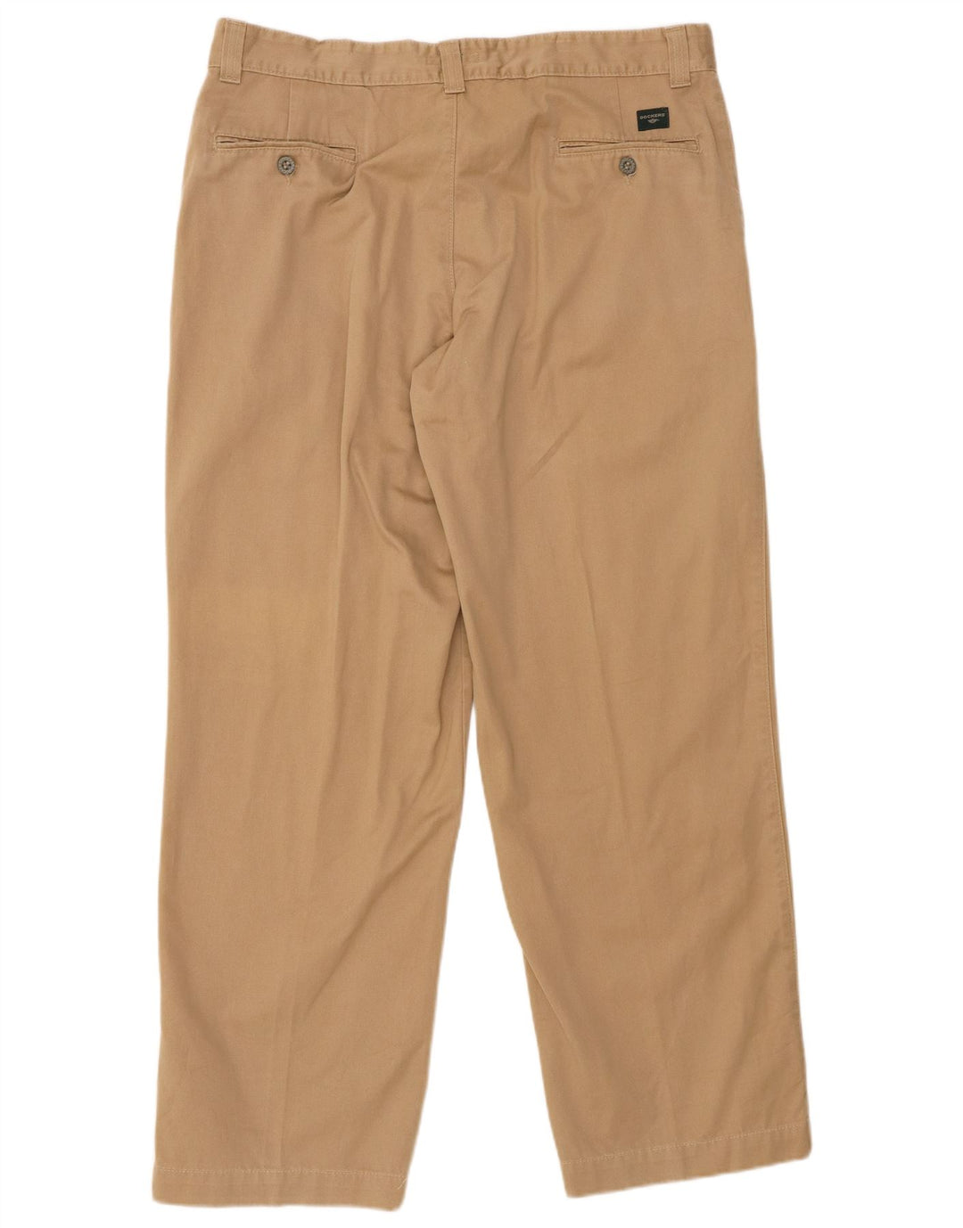 Calça chino masculina DOCKERS cáqui reta W36 L32 bege