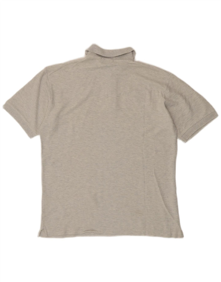 Camisa polo masculina Fila IT 48 algodão cinza médio
