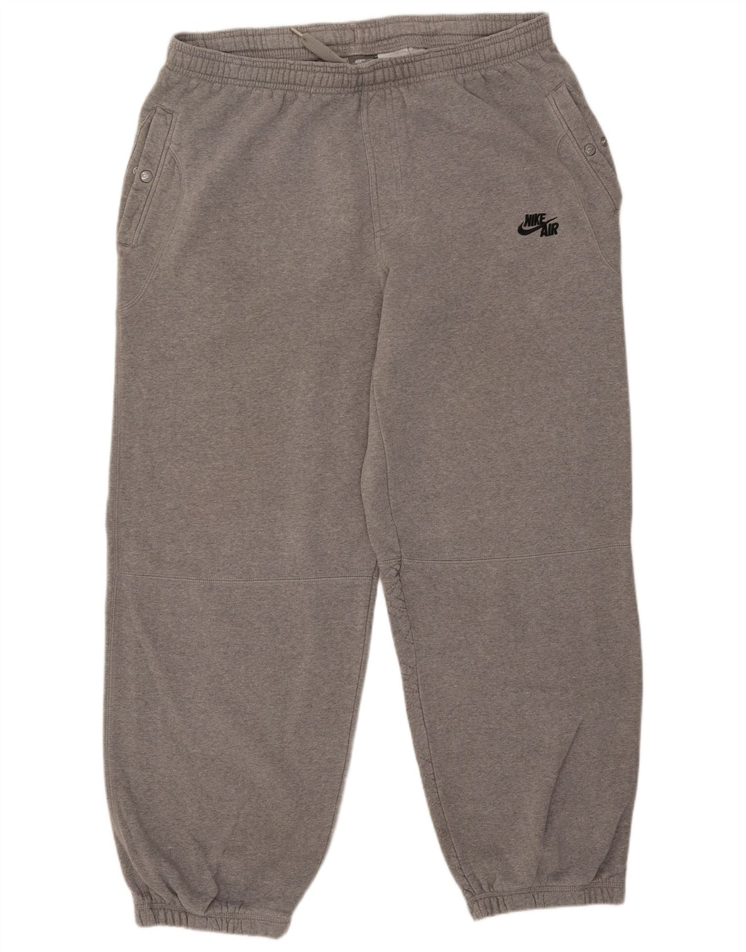 Calça de treino masculina Nike Joggers 2XL algodão cinza