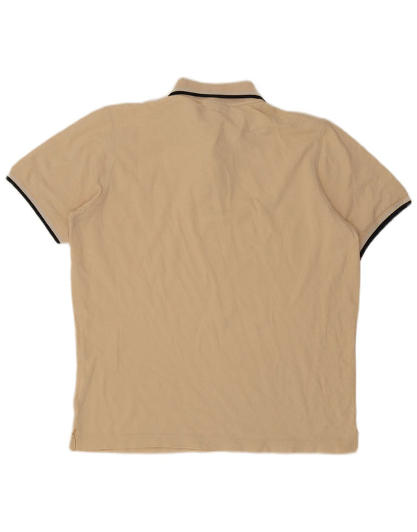 Camisa polo masculina Lotto XL bege listrada
