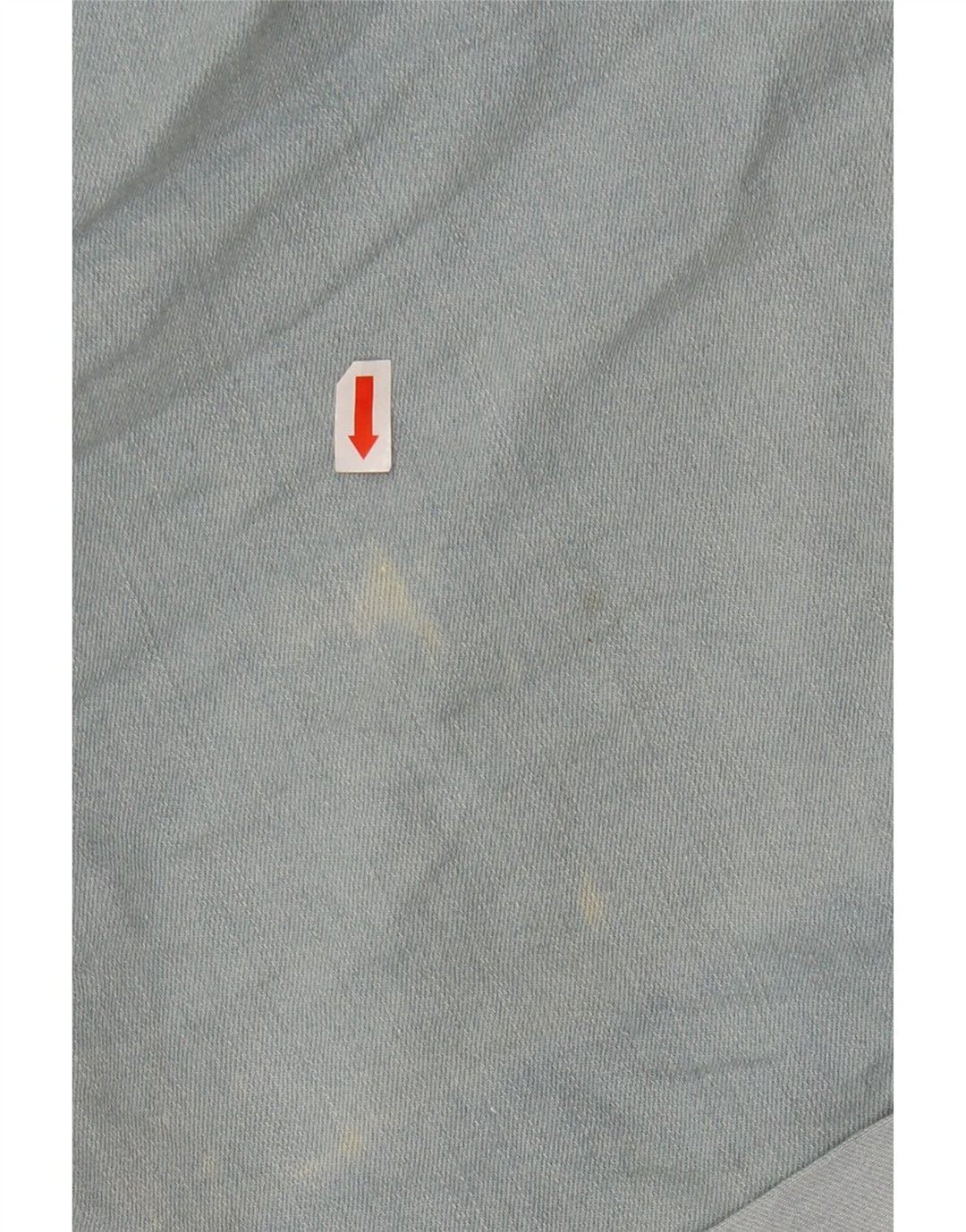 Shorts jeans feminino MAX & CO. Reino Unido 14 grande W32 algodão azul