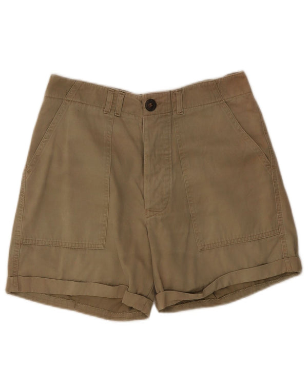 Shorts Chino Feminino Vintage W30 Médio Cáqui