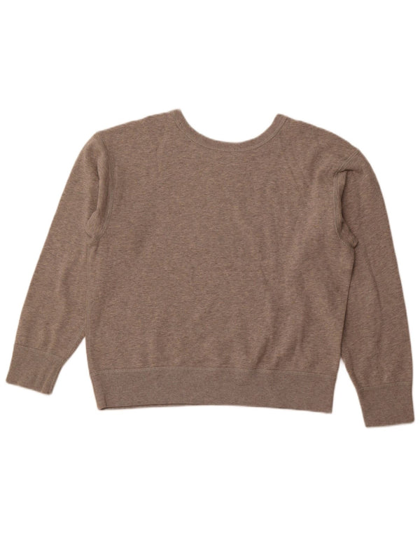 Polo Ralph Lauren Suéter Crop Feminino UK 18 XL Bege