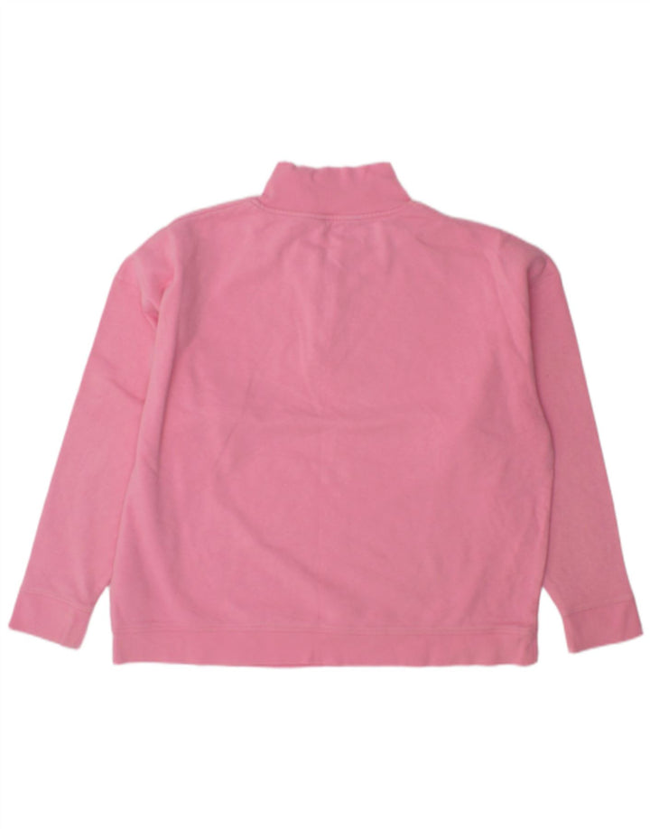 Suéter de moletom oversized feminino Marks & Spencer Reino Unido 14 grande rosa
