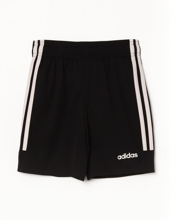 Shorts esportivos masculinos Adidas 9-10 anos preto poliéster esportivo