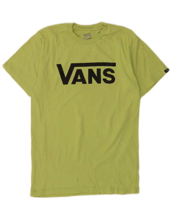 Camiseta Vans Masculina Classic Fit Graphic Top Pequeno Algodão Verde