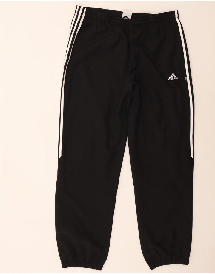 Adidas Mens Treino Calças Joggers Grande Poliéster Preto