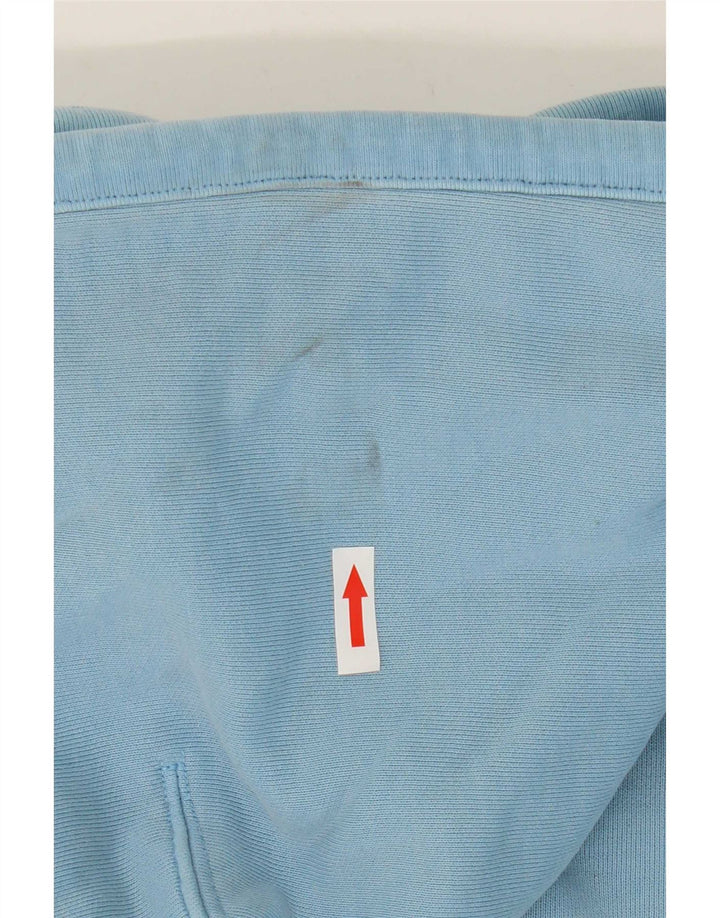 Moletom com capuz masculino Levi's pequeno azul algodão