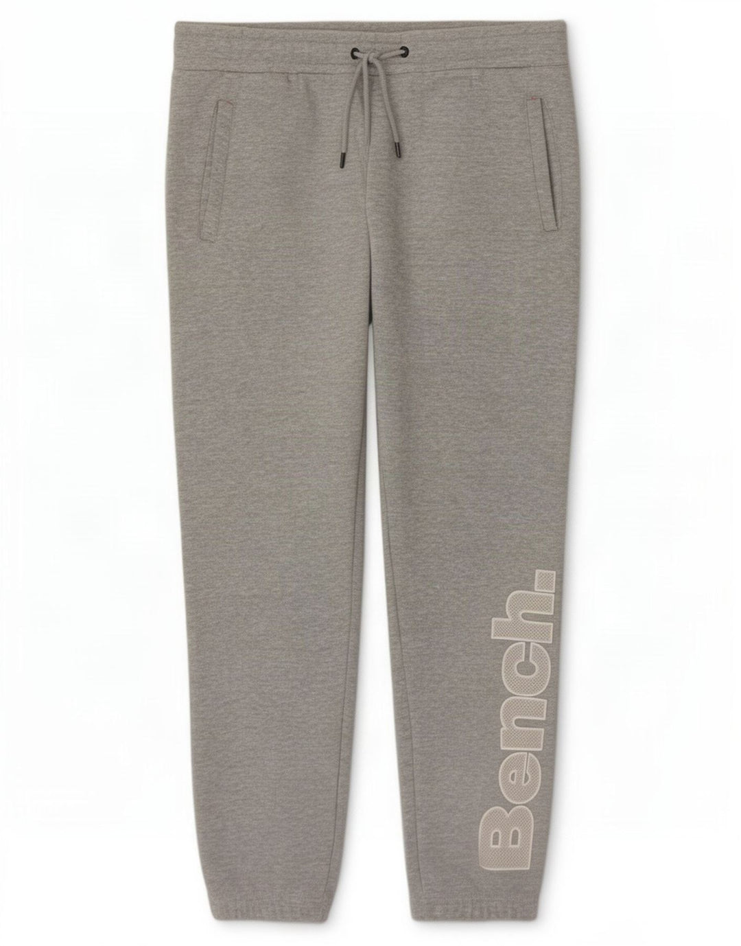 Calça feminina de treino gráfico Bench UK 16 grande algodão cinza