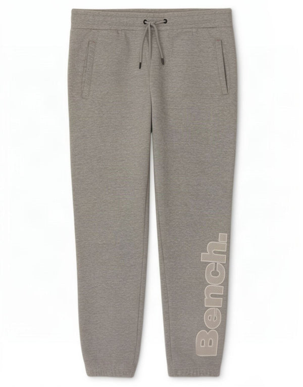 Calça feminina de treino gráfico Bench UK 16 grande algodão cinza