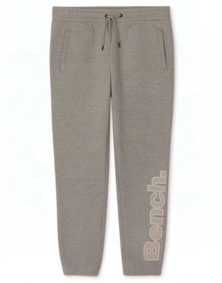 Calça feminina de treino gráfico Bench UK 16 grande algodão cinza