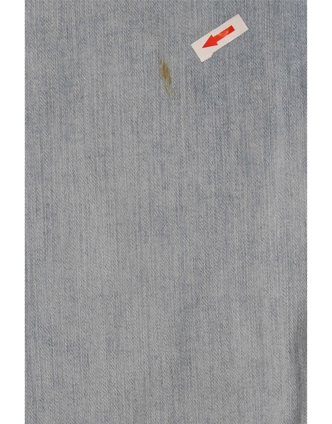 Zara Jeans feminino queimado EU 38 pequeno W28 L34 azul