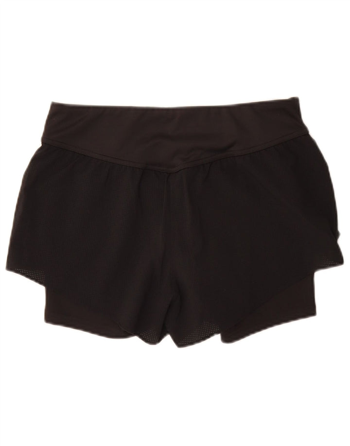 Shorts femininos Reebok Graphic Sport UK 12/14 médio preto poliéster