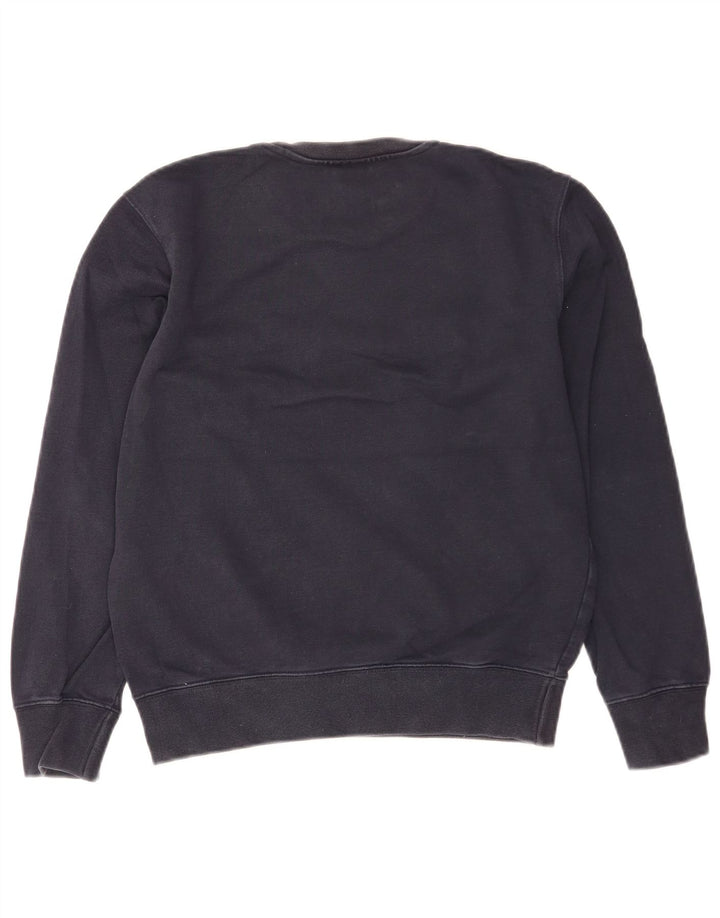 Champion moletom masculino gráfico jumper pequeno algodão azul marinho