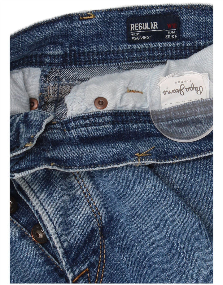 PEPE Jeans Masculino Regular Straight Jeans EUA 10 Grande W32 L31 Azul