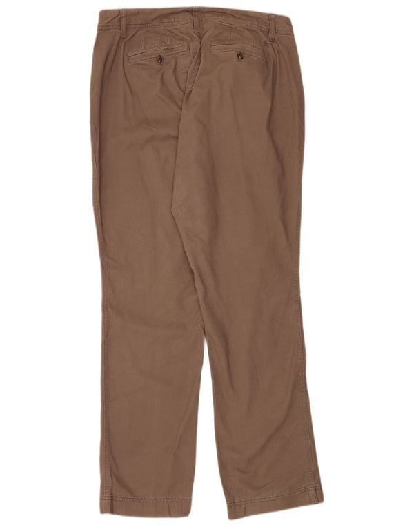 Calça Chino Feminina Eddie Bauer Legendwash US 16 2XL W36 L34 Bege