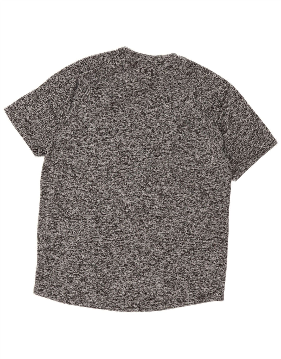 Camiseta masculina Under Armour grande poliéster manchado cinza