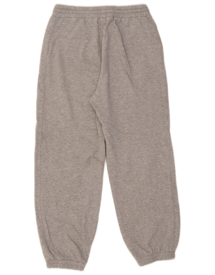 Calça de treino masculina Zara Joggers grande poliéster cinza