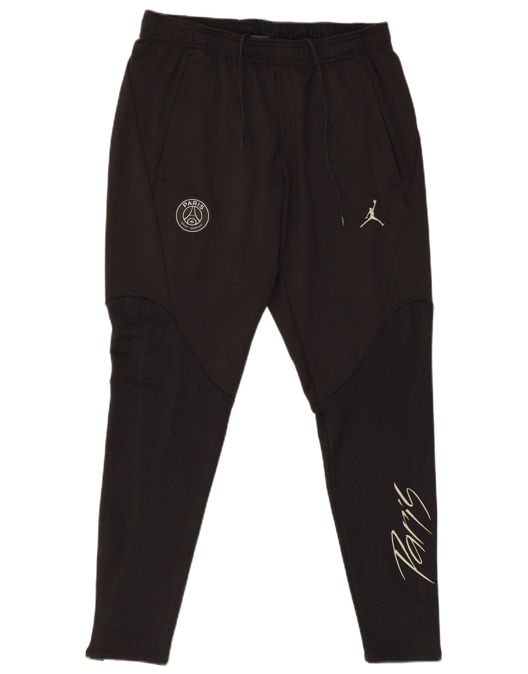 Jordan Mens Paris Saint-Germain Slim Fit Calça de treino médio preto