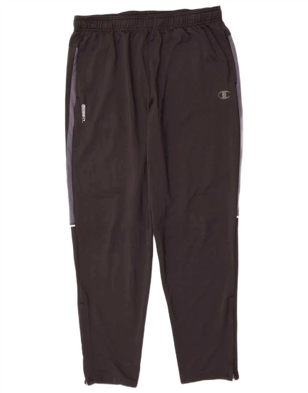 Calça de treino masculina Champion XL preta Colourblock poliéster